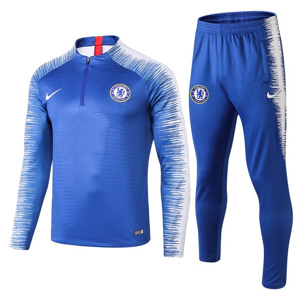 Chandal Niños Chelsea 2018-2019 Azul Blanco